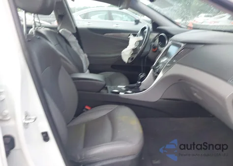 2015 Hyundai Sonata Hybrid Limited from USA, damaged, VIN KMHEC4A48FA135411